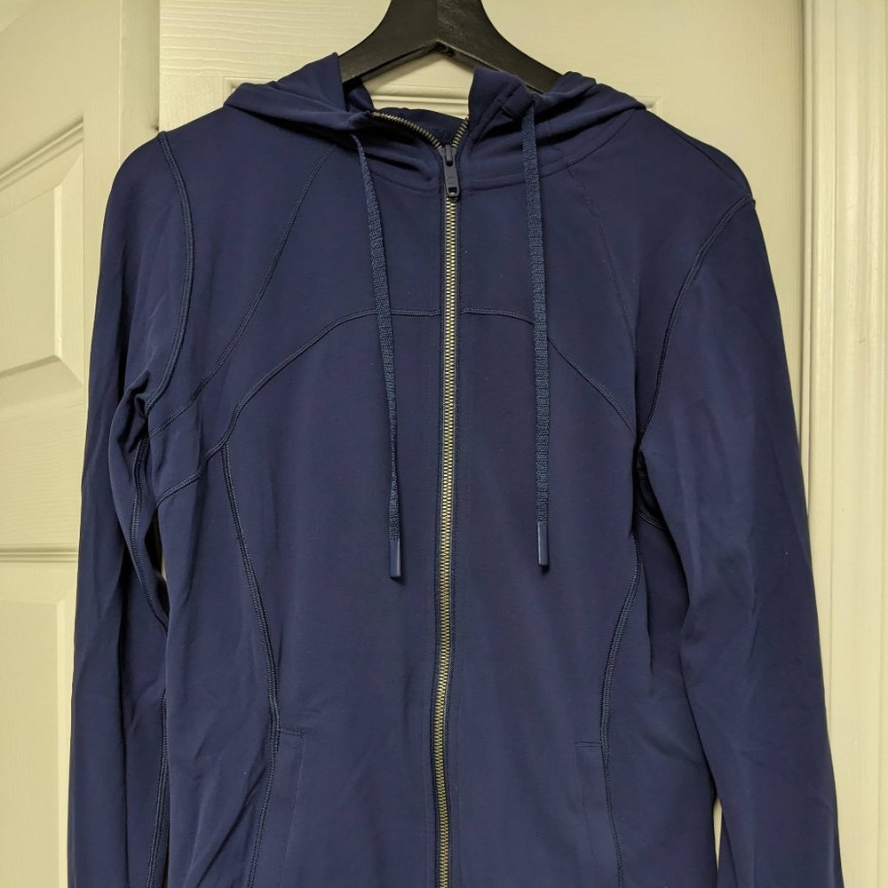 Lulu Hooded Define Jacket Rare Size 12